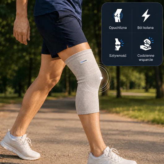 Calmedo CompressPro™ - Bambusowa orteza stabilizująca na kolano
