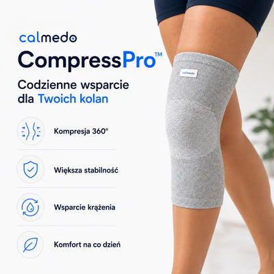 Calmedo CompressPro™ - Bambusowa orteza stabilizująca na kolano