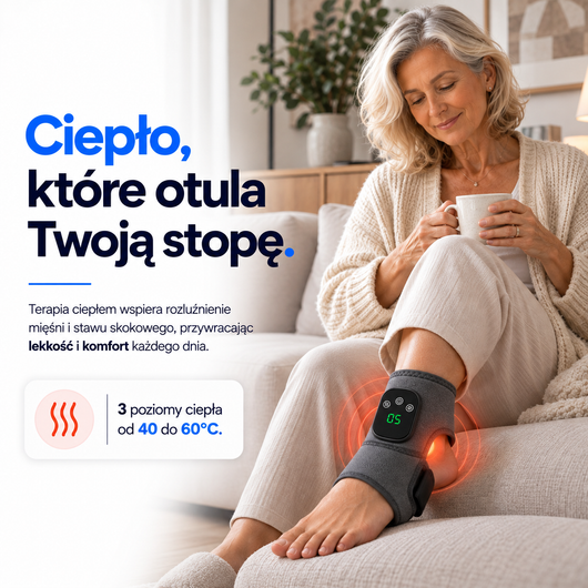 Calmedo StepOne Pro™ - Zaawansowany masażer stóp 3w1