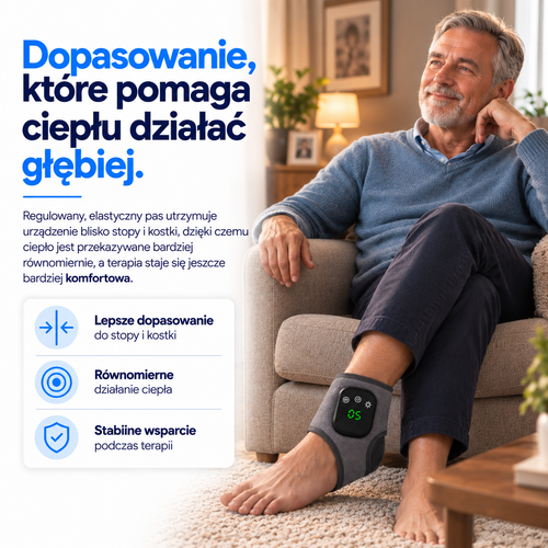 Calmedo StepOne Pro™ - Zaawansowany masażer stóp 3w1