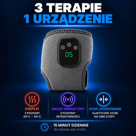 Calmedo StepOne Pro™ - Zaawansowany masażer stóp 3w1