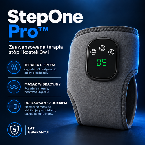 Calmedo StepOne Pro™ - Zaawansowany masażer stóp 3w1