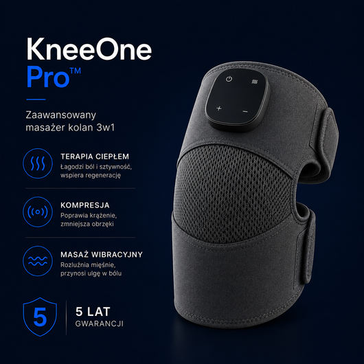 Calmedo KneeOne Pro™ - Zaawansowany masażer kolan 3w1